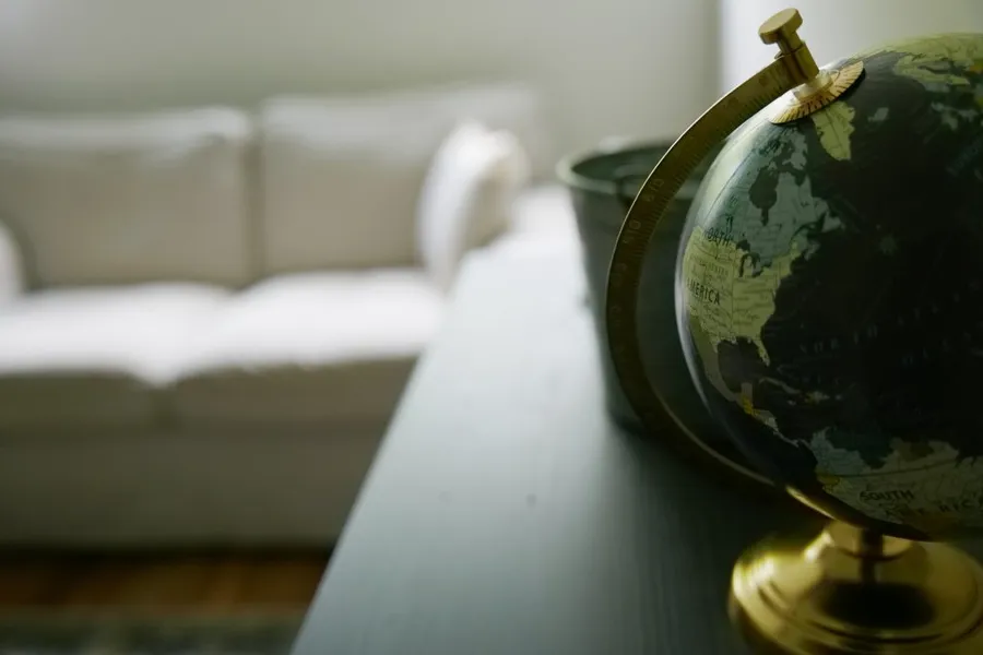 Globe in Wellspring Counseling Office
