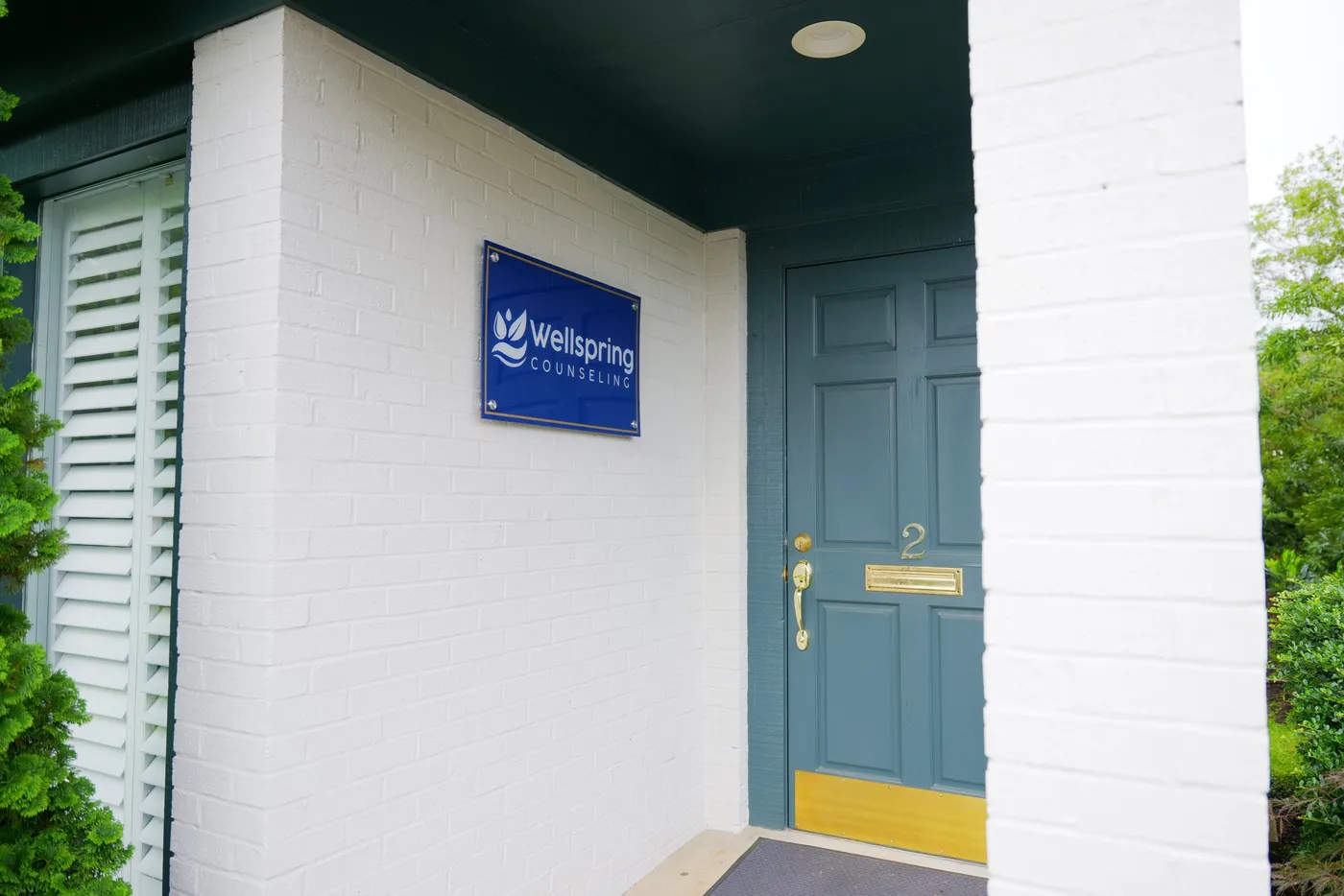 Wellspring Counseling Greenville Exterior Front Door