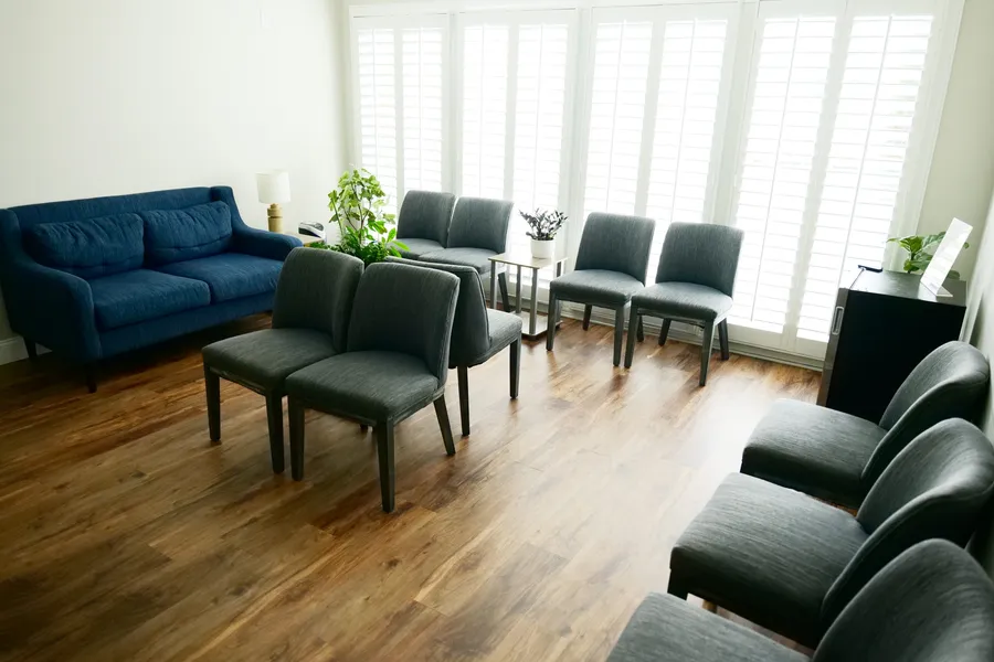 Wellspring Counseling Waiting Room Downstairs